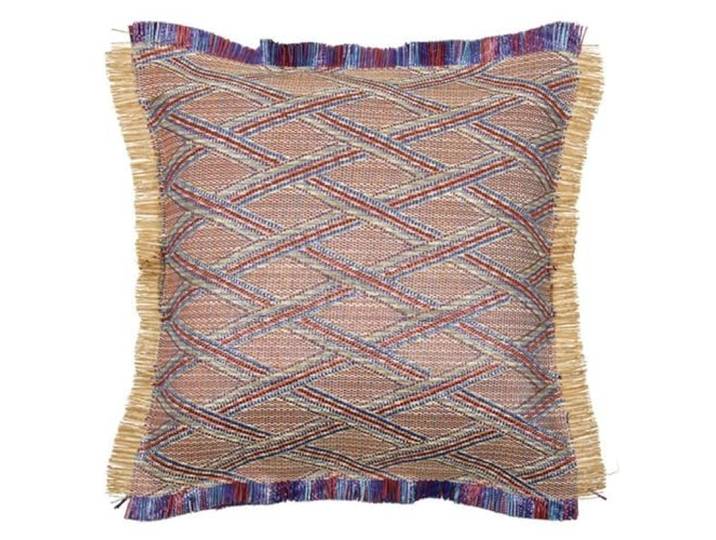 PAD - Tulum - Kissenhülle, Kissen, Zierkissen - Rot Aqua - Maße: 50 x 50 cm - ohne Füllung