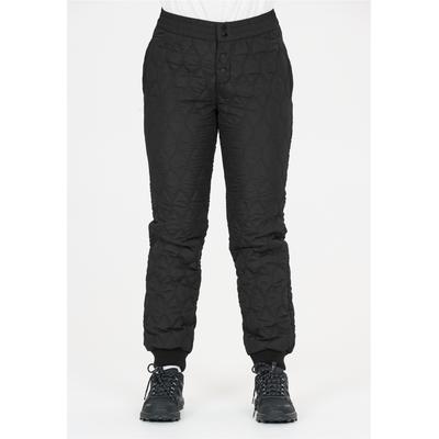 Outdoorhose WHISTLER "Nelly", Damen, Gr. 38, EURO-Größen, schwarz, 100% Polyester, unifarben, lang, Hosen Outdoorhose, mit wasserabweisender BionicFinish-Beschichtung