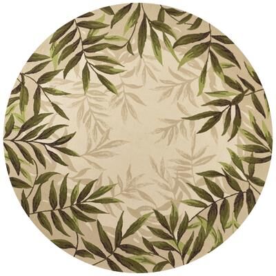 Domani Trails Tropical Border Indoor/Outdoor Rug
