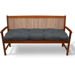 BANKPOLSTER Flair BK 120/50/8cm Graphitgrau