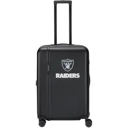 Travelite x NFL 4 Rollen Trolley M 67 cm mit Dehnfalte, Koffer, Schwarz