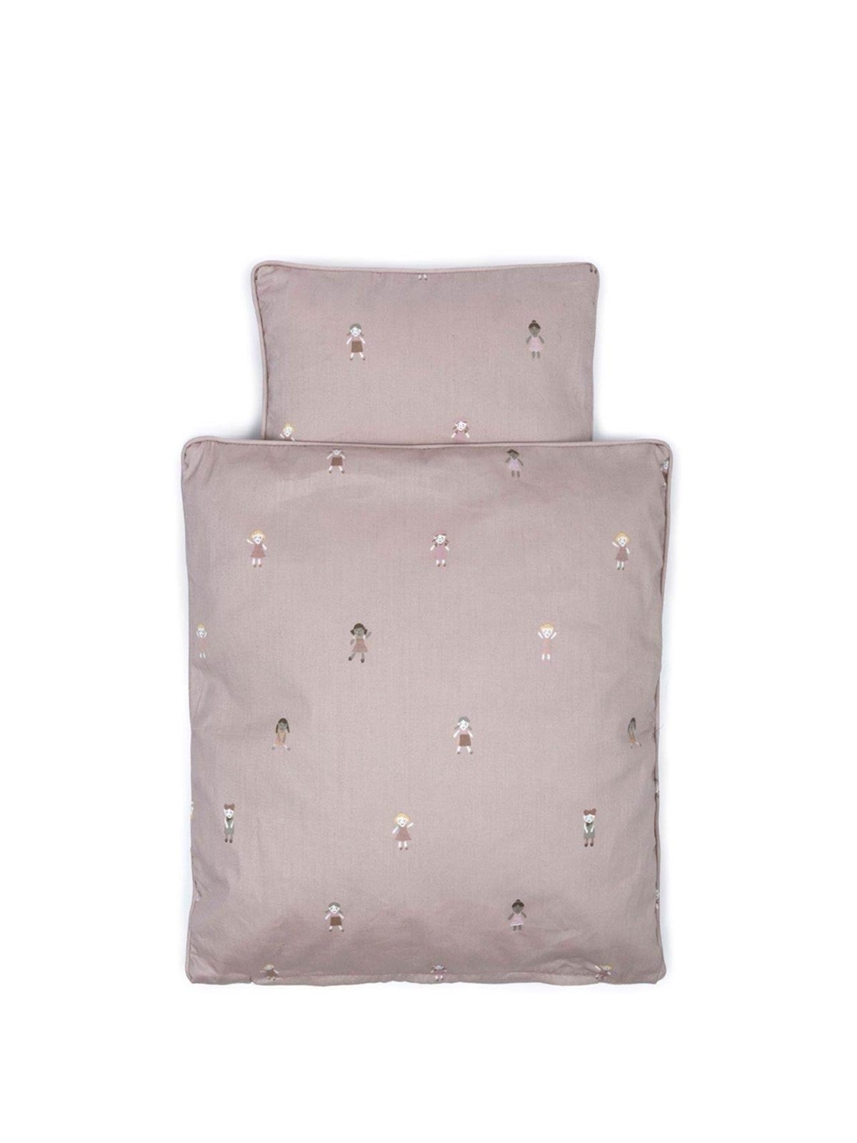 Smallstuff Doll Bedding with Pattern of Dolls