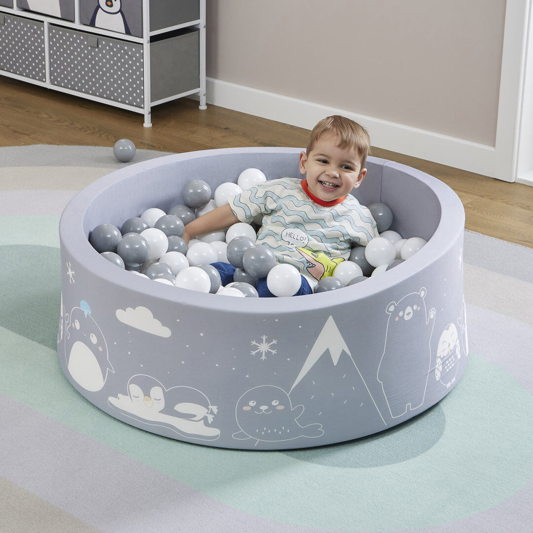 Liberty House Toys Arctic Soft Foam Ball Pit Gray