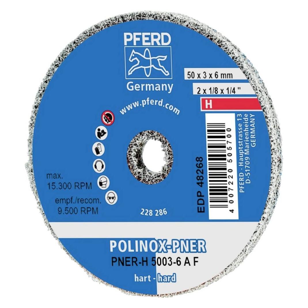 Pferd POLINOX-Kompaktschleifrad PNER-H 5003-6 A F VPE: 10 (PNER-H 5003-6 A F)