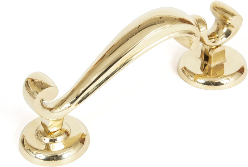 From The Anvil Door Knocker Polished Brass 19.6cm H X 19.6cm W X 6.9cm D
