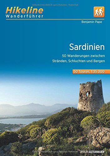 Benjamin Pape - Wanderführer Sardinien: 50 Wanderungen zwischen Stränden, Schluchten und Bergen, 50 Touren, 549 km (Hikeline /Wanderführer) - Preis vom 09.10.2026 07:28:09 h