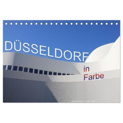 Düsseldorf in Farbe (Tischkalender 2027 DIN A5 quer), CALVENDO Monatskalender