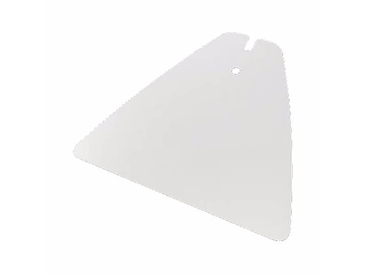 OUTDOORCHEF Ersatz Plancha-Schaber 1x Zubehör Grillreinigung – Grillbürste/Grillreiniger – grau