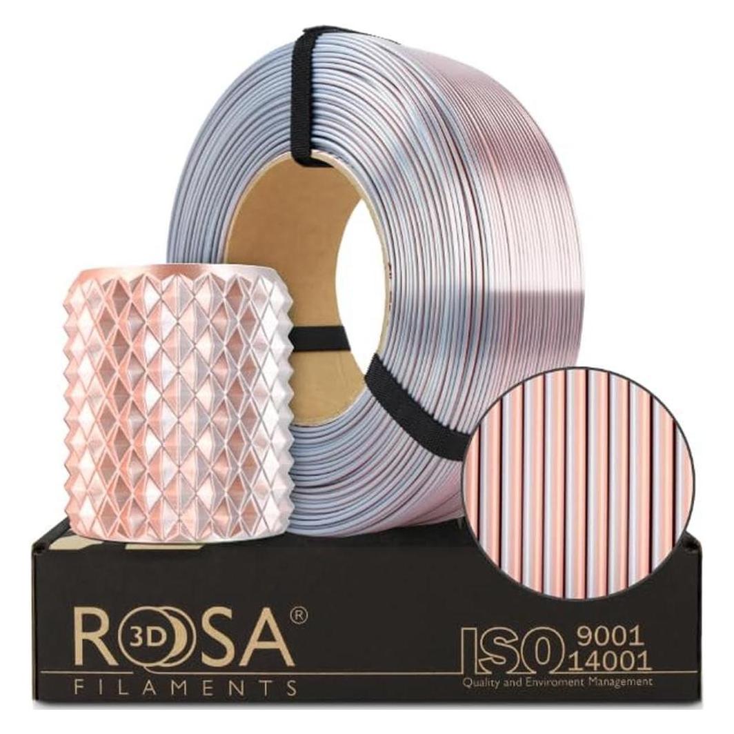 Rosa3D Filament ReFill PLA Magic Silk 1,75mm Glamour 1kg (PLA, 1000 g, 1.75 mm) (52568620)