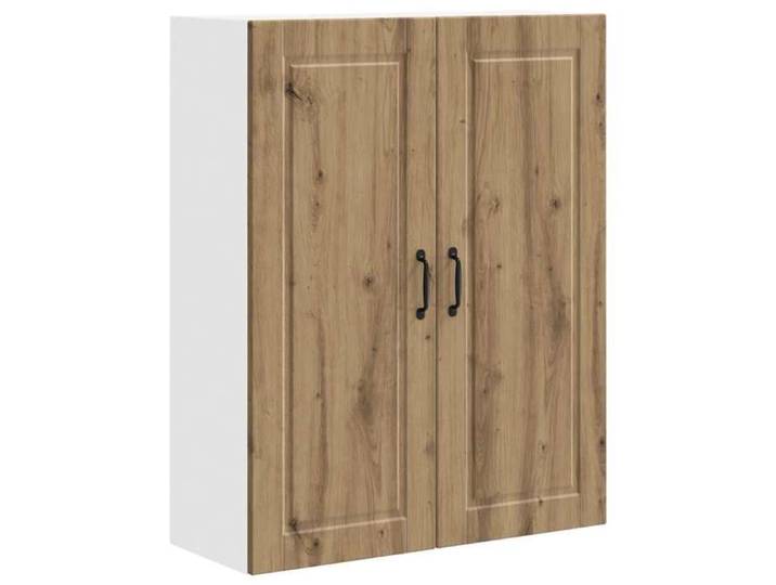 NOUVEAU Meuble de cuisine haut - Meuble mural PORTO - Chêne artisanal - 80x31x100cm - Anti l'humidité  48636
