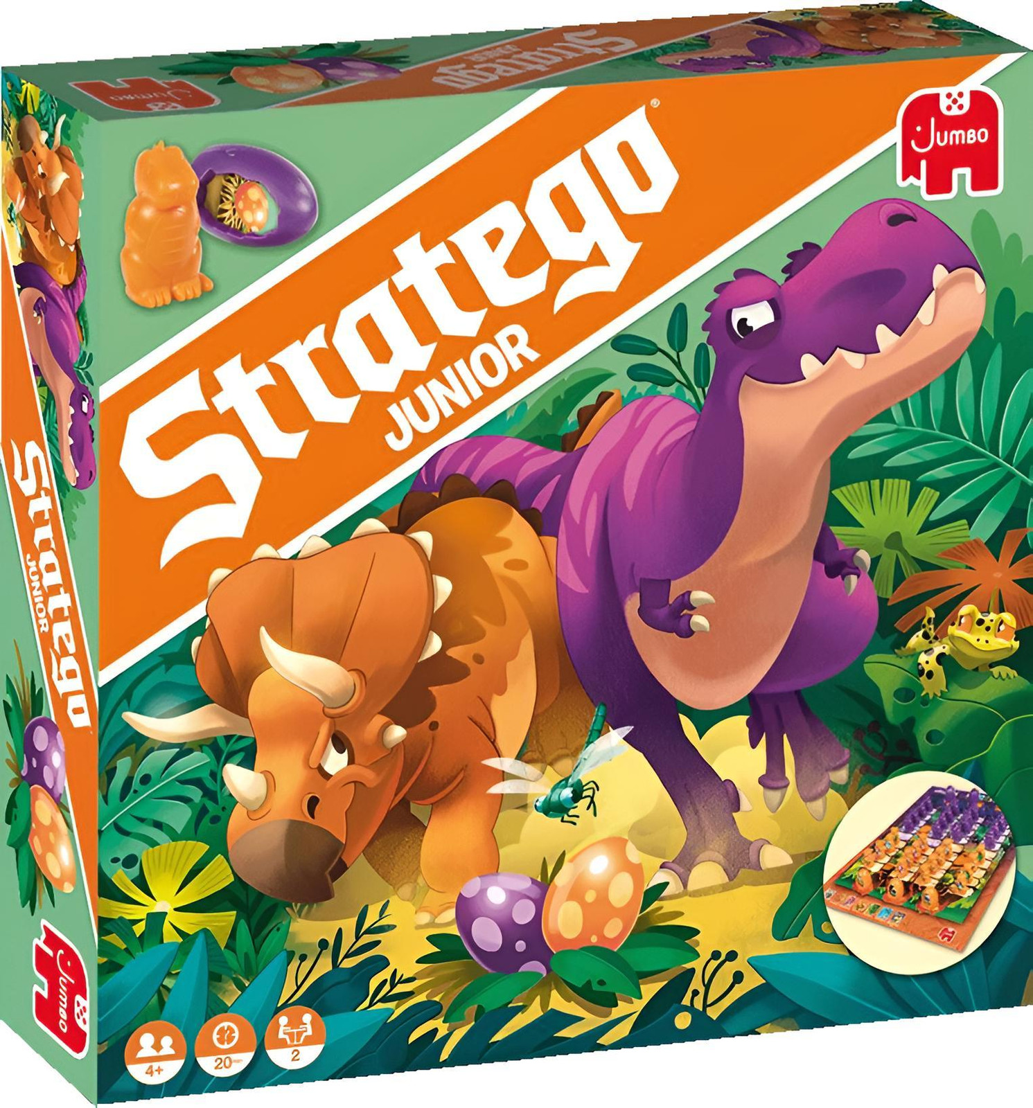 Jumbo Stratego 19959 Strategisch Bordspel voor kinderen vanaf 4 jaar