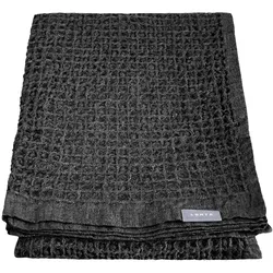 Luhta Home Pellava Saunatuch aus Baumwolle und Leinen 80 × 160 cm | Schwarz