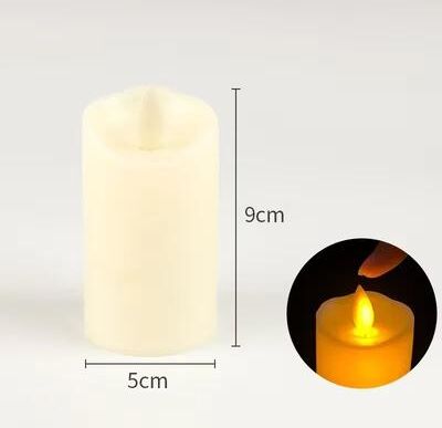 Uplift Treasures Battery Powered Flickering LED Tealight Candles Warm White b 2 24 pack(recommend)