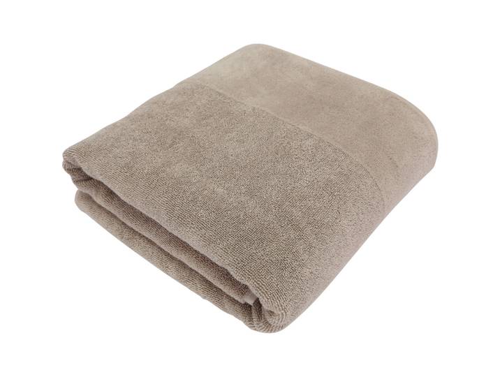 Living Home Badetuch Softfeel Macchiato Baumwolle 95 x 180 cm - Badetuch