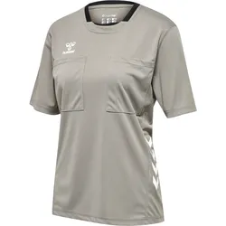 HUMMEL hmlREFEREE CHEVRON WO  JERSEY S/S steeple gray XS