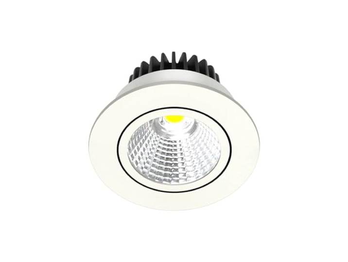 Arcchio LED Hochvolt Einbaustrahler Zarik (Modern) in Weiß aus Aluminium (1 flammig,) - Strahler Einbauleuchte Deckenleuchte Wandleuchte Wohnzimmerleuchte