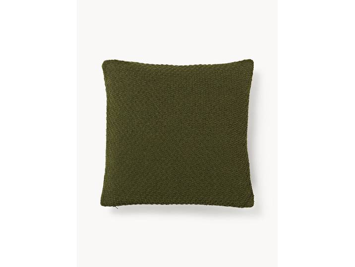 Housse de coussin tricotée en chenille Everly