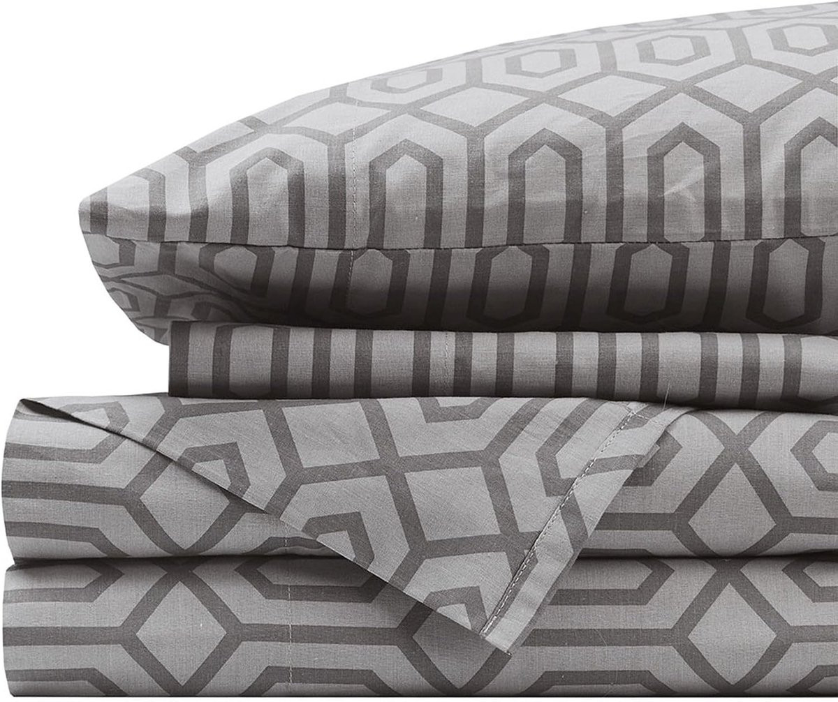Spaces Lakensset 3-delig 100% Katoen Twin XL Diamond Silver