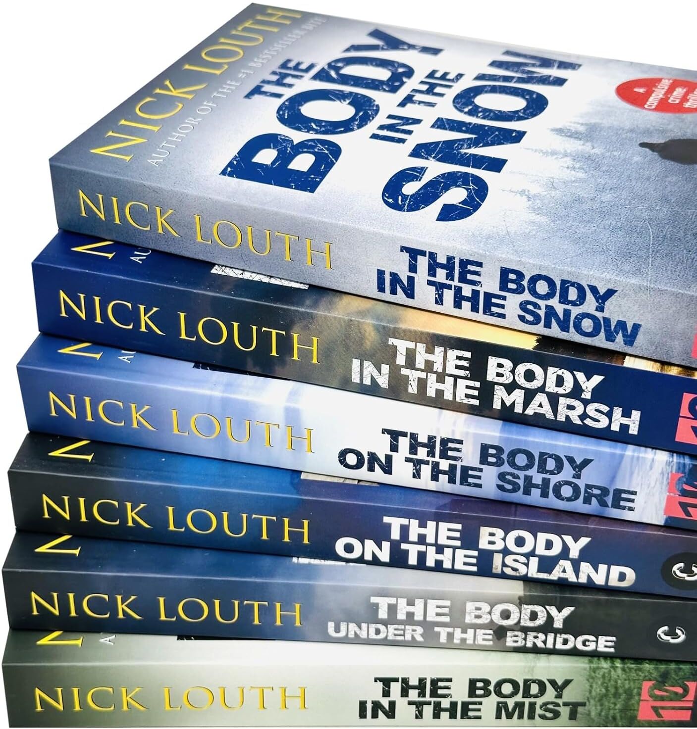 Canelo DCI Craig Gillard Series by Nick Louth - 6 Book Crime Thriller Collection - Paperback - Books 1-6
