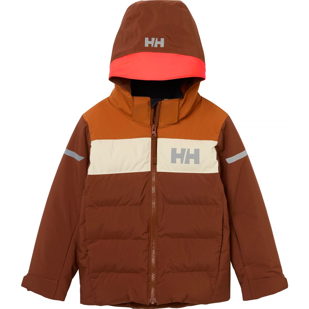 Helly Hansen Kids’ Vertical Insulated Ski Jacket iron oxide (301) 1 40500_301-1