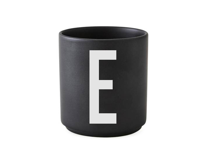 Design Letters Mug Design Letters noir E