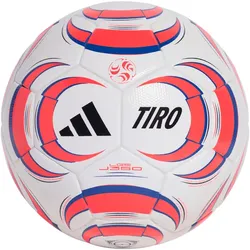 adidas Tiro League 350g Leicht-Fußball JW1525 - white/black/lucid red/power blue