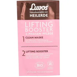 LUVOS Heilerde Lifting Booster&Clean Maske 2+7,5ml