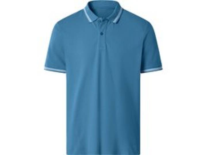 ESMARA MEN Polo homme (Bleu, S)