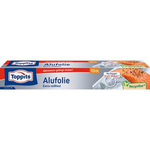 Toppits Alufolie 30cm x 10m, extra reißfest