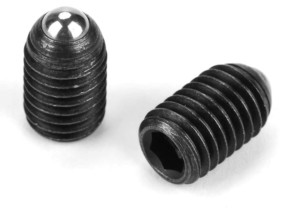 Selius M10 Binnenzeskant Veerzuiger Bevestigingsonderdelen van Koolstofstaal, 10 stuks, Zwart, M10 x 20