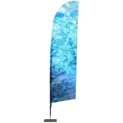 Beachflag Glasfaser WindFormExtra Large Eco-Druck