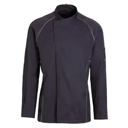 Kochjacke "23401" - XXL - grau