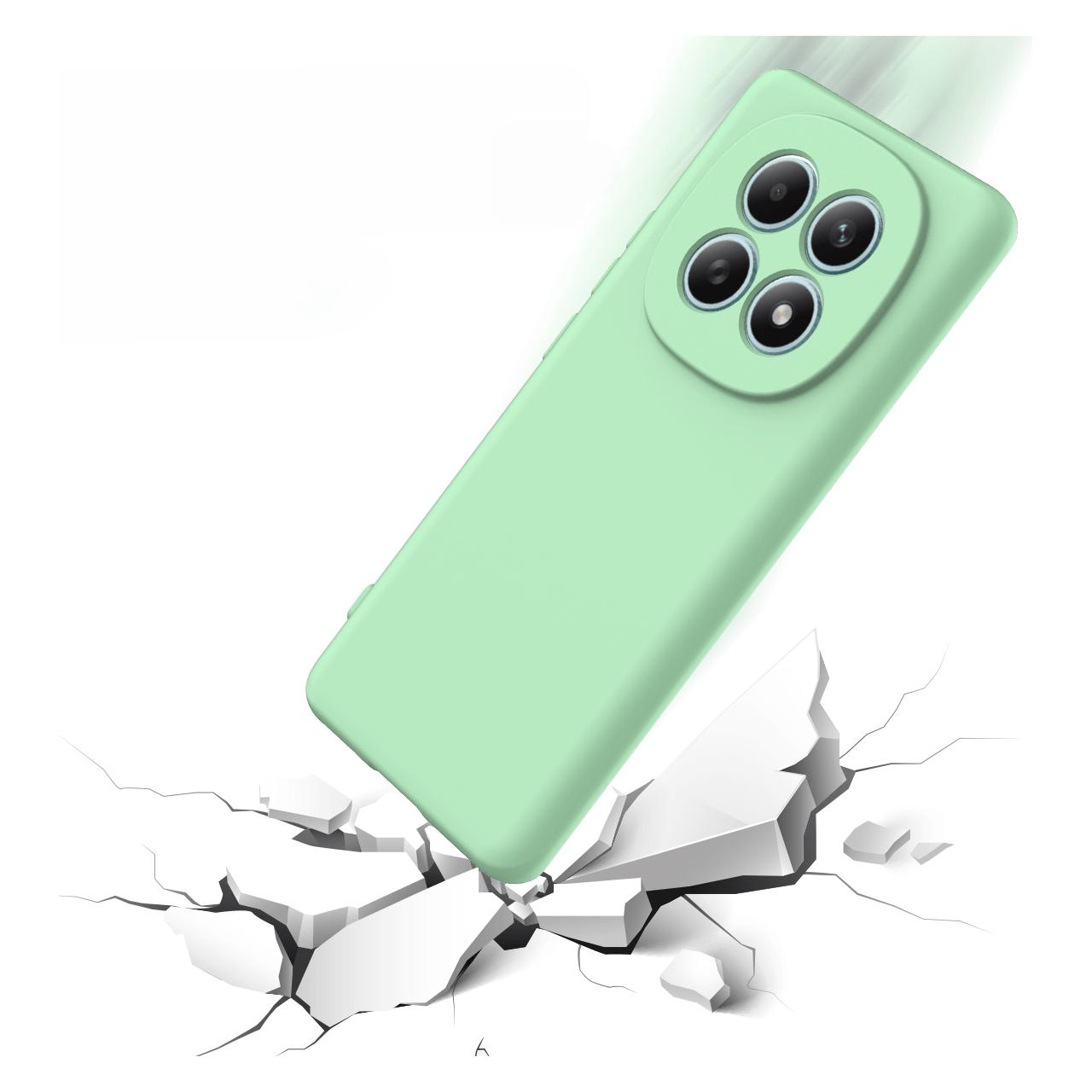 Cover-Discount Xiaomi Redmi Note 15 4G Silikon Gummi Hülle mit Riemen (Xiaomi Redmi Note 15 Pro 4G) (68561511)