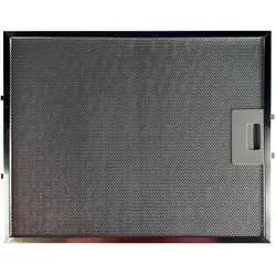 Air2Go Metall-Fettfilter 352x284mm für Atag 288196, Dunstfilter, Silber