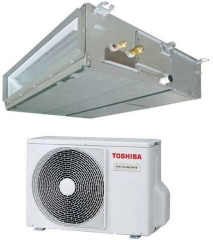 Climatiseur Toshiba Monosplit Canalisé Digital Inverter R-32 Classe A++
