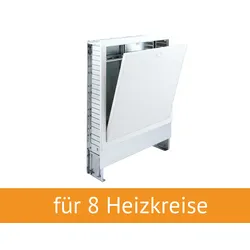 Schlüter Systems BEKOTEC-THERM-VSE Verteilerschrank für Einbaumontage für 8 Heizkreise