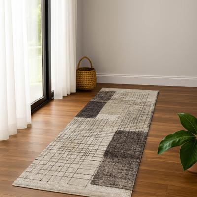 Addison Rugs Premium Washable Super Soft Geo Hatch Mayfield Rug