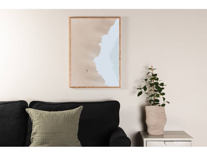 Poster Meeresrauschen aus hochwertigem Papier - 30 x 40 cm - Luxusbetten24