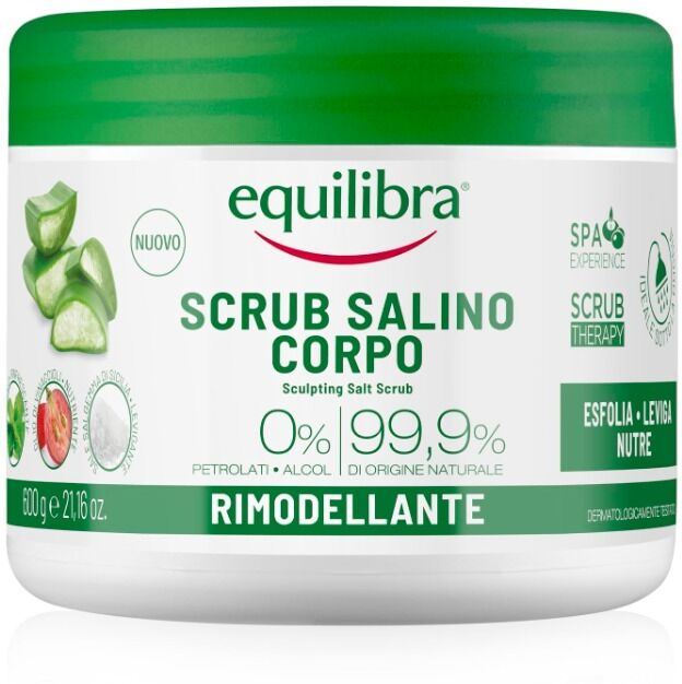 Equilibra Scrub Salino Rimodellante 600 G