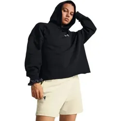 UNDER ARMOUR Damen Kapuzensweat UA RIVAL TERRY OS HOODIE, Größe S in Schwarz Schwarz