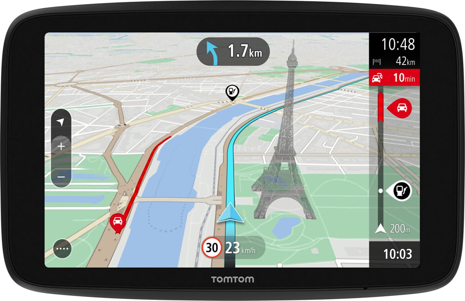 TomTom GO Navigator met wereldwijde kaarten en 6 inch horizontaal scherm