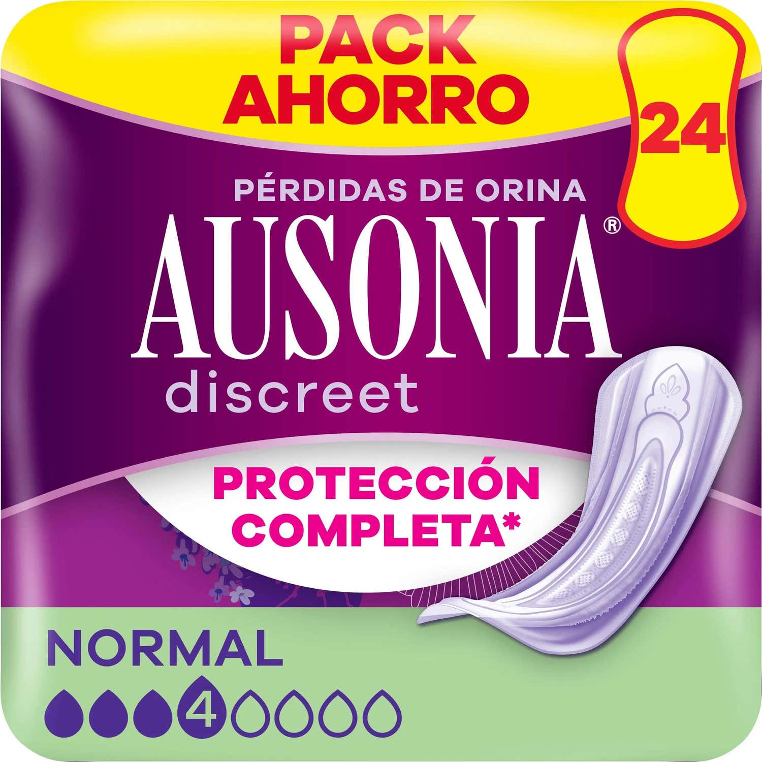 Ausonia Discreet normal 24uds