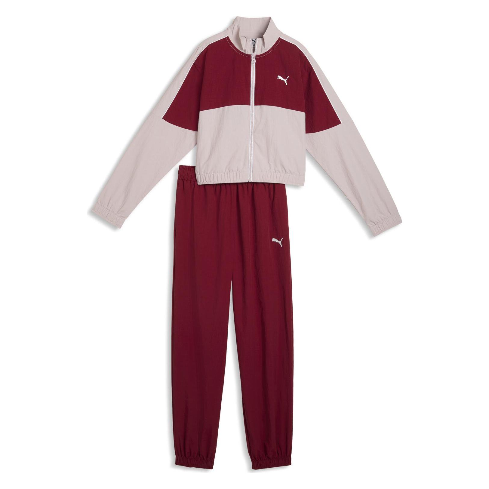 Puma Relaxed Woven Tracksuit G (164) (695210)