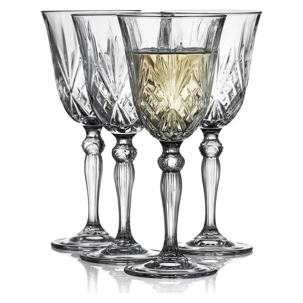 Lyngby Weissweinglas 4er Set (21 cl, 4 Gläser, Weissweingläser) (916099)