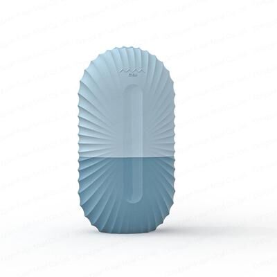 Inspired Living GlowFreeze Ice Facial Roller Cooling Ice Roller For Face, Puffiness Relief & Skin Contouring Tool blue