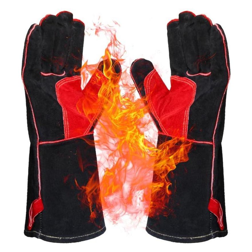Texas Grillhandschuh aus Leder (2er-Satz (Baumwolle, Leder) (TEXAS_CLUB)