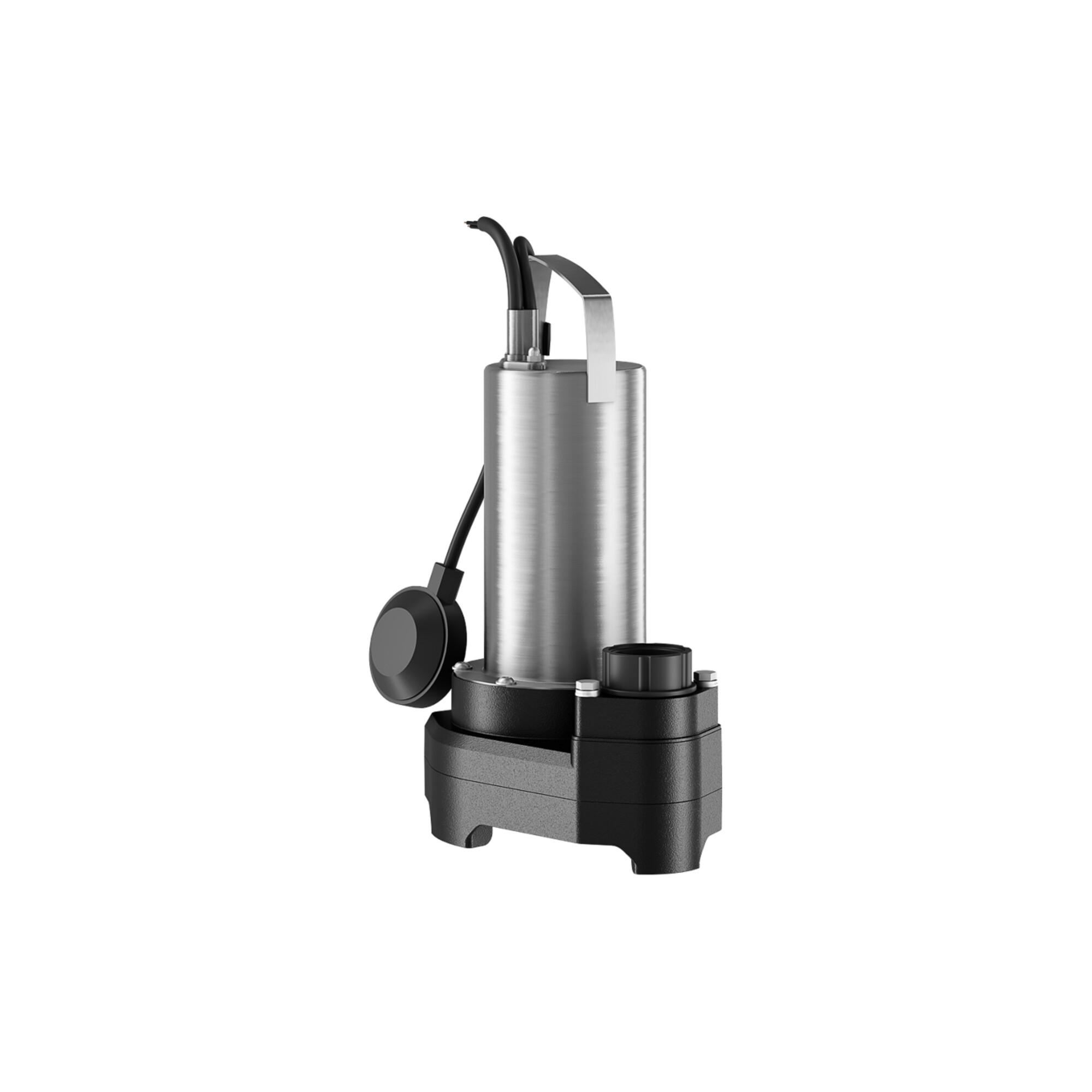 Wilo Schmutzwasser-Tauchmotorpumpe Padus MINI3 M04.10/M05-523/P-10M, 0,5 kW (3118610)