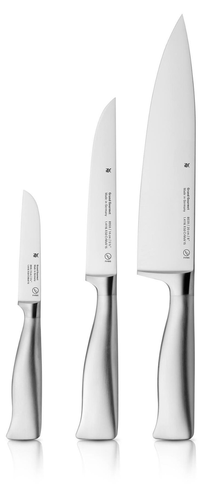 WMF Grand Gourmet Chefmes set, 3-delig