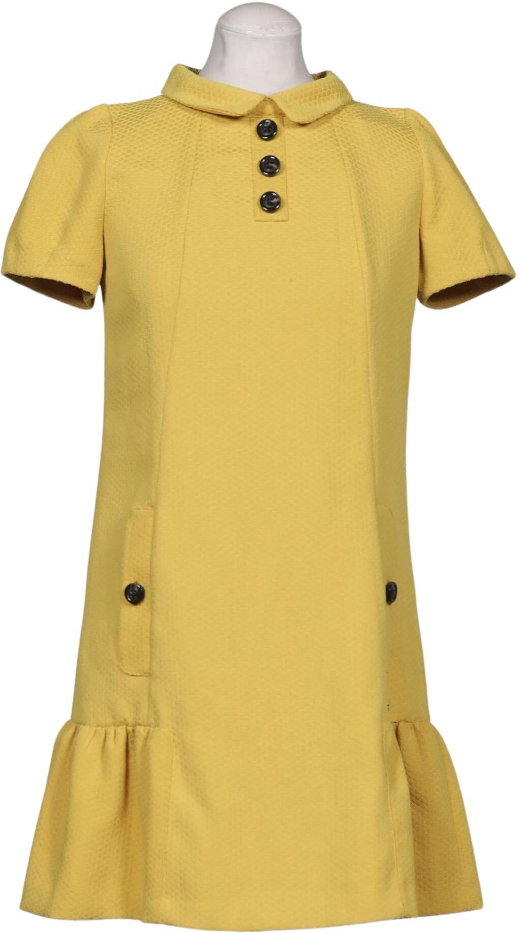 Burberry Damen Kleid, Gelb, Gr. EU 38, kein / Etikett - Second Hand