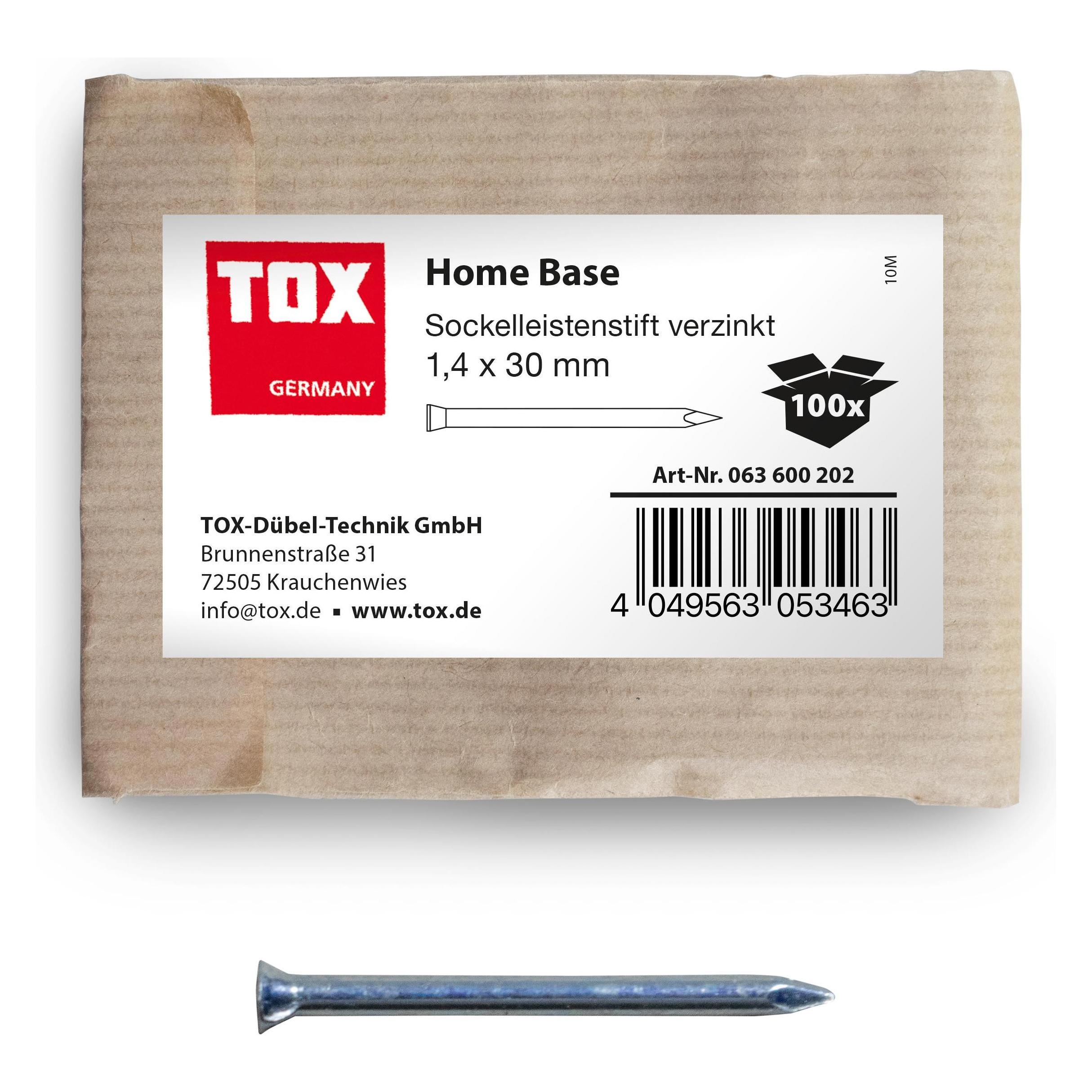 Tox Sockelleistenstifte (30 mm) (063600202)